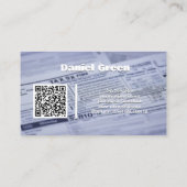 Tax Preparer Custom QR Visitekaartje (Achterkant)