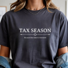 Tax Season Accountant Accounting Funny Tri-Blend Shirt
