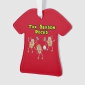 Tax Season Rocks Ornament (voorkant)