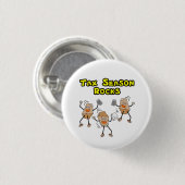 Tax Season Rocks Ronde Button 3,2 Cm (Voorkant /achterkant)