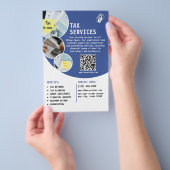 Tax Service Company Flyer (Hand)