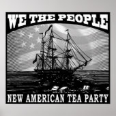 Tax Tea Party Poster (Voorkant)
