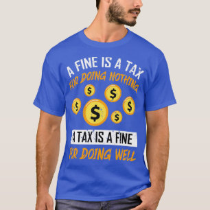 Taxatie Accounting Humor CPA Tax Advisor Bookhold T-shirt
