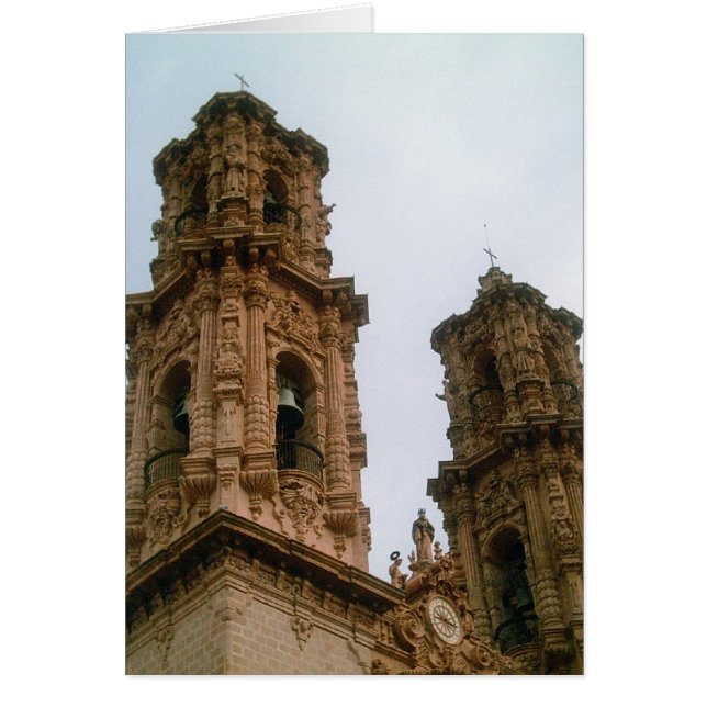 Taxco Cathedral Bell Towers (Voorkant)
