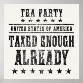 Taxed Enough Already Poster (Voorkant)