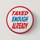 Taxed genoeg Reeds Tea Party Button (Voorkant)