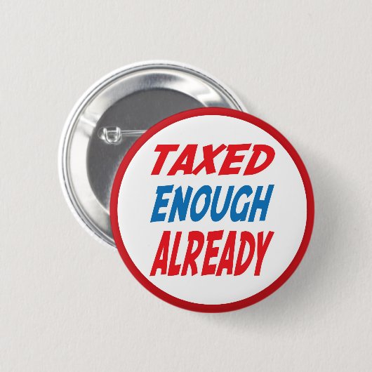 Taxed genoeg Reeds Tea Party Button (Voorkant /achterkant)