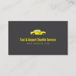 Taxi & Airport Shuttle Service Visitekaartje