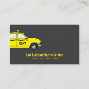 Taxi & Airport Shuttle Service Visitekaartje