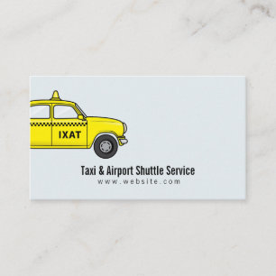 Taxi & Airport Shuttle Service Visitekaartje