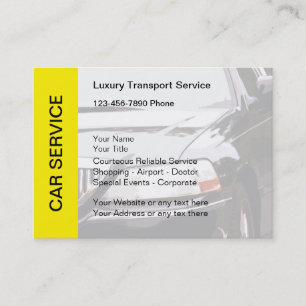Taxi Autodienst Visitekaartjes