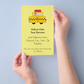 Taxi Bedrijf Flyer (Hand)