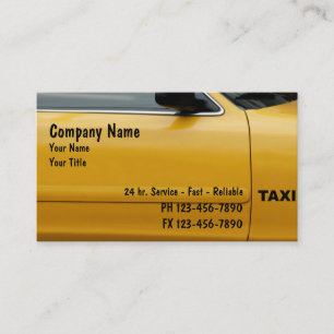 Taxi Bedrijfskaarten Visitekaartje