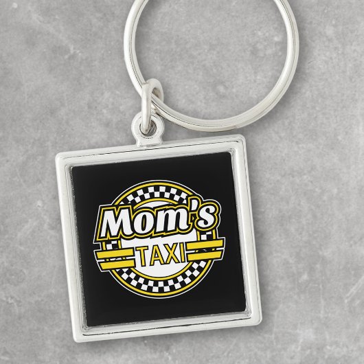 Taxi Bord Moeder Sleutelhanger