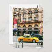 Taxi. Briefkaart (Voorkant / Achterkant)