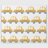Taxi Cab Cadeaupapier (Vlak)