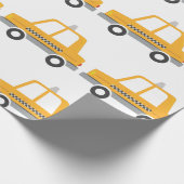 Taxi Cab Cadeaupapier (Hoek)