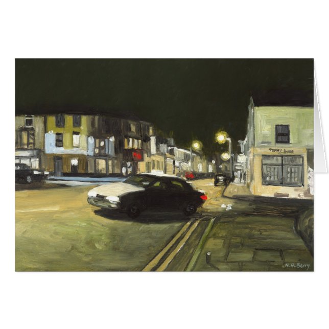 Taxi Cab, Cardiff, Wales, Verenigd Koninkrijk (Voorkant Horizontaal)