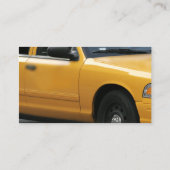 Taxi Cab Driver Visitekaartjes (Achterkant)