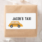 TAXI CAB - ETIKETTERING VOOR AANGEWEZEN TERUGKEERA ETIKET (Insitu)