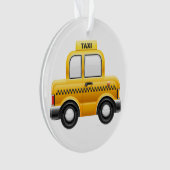 Taxi Cab Ornament (voorkant)