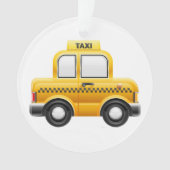Taxi Cab Ornament (voorkant)