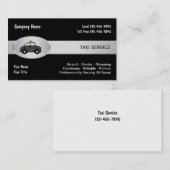 Taxi Cab Service-Visitekaartjes Visitekaartje (Voorkant / Achterkant)