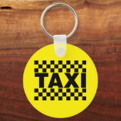 Taxi Cab Sleutelhanger (Voorkant)