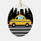TAXI Cab - SRF Keramisch Ornament (Rechts)