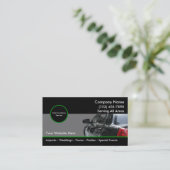 Taxi Cab Visitekaartjes (Staand voorkant)