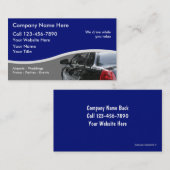 Taxi Cab Visitekaartjes (Voorkant / Achterkant)