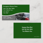 Taxi Cab Visitekaartjes (Voorkant / Achterkant)