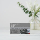 Taxi Cab Visitekaartjes vast (Staand voorkant)