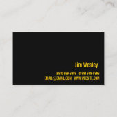 Taxi, cabine, chauffeur, Visitekaartje voor vervoe (Achterkant)