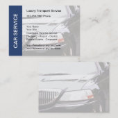 Taxi Car Service-Visitekaartjes Visitekaartje (Voorkant / Achterkant)