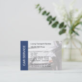Taxi Car Service-Visitekaartjes Visitekaartje (Staand voorkant)
