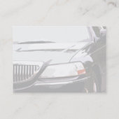 Taxi Car Service-Visitekaartjes Visitekaartje (Achterkant)