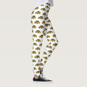 Taxi cartoon illustratie leggings (Rechts)