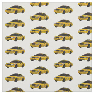 Taxi cartoon illustratie stof