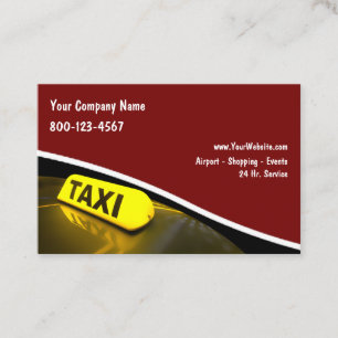 Taxi Chauffeur Europees Visitekaartje