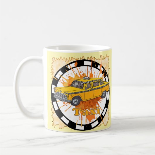 Taxi Chauffeur Koffiemok (Links)