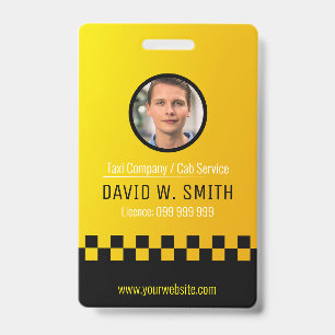 Taxi chauffeur / taxi service badge