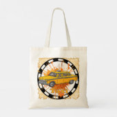 Taxi Chauffeur Tote Bag (Achterkant)