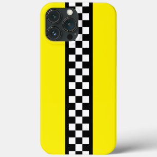Taxi Check Stripe Patroon Case-Mate iPhone Case
