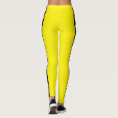Taxi Check Stripe Patroon Leggings (Achterkant)