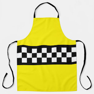 Taxi Check Stripe Patroon Schort