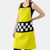 Taxi Check Stripe Patroon Schort (Insitu)