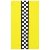 Taxi Check Stripe Patroon Tafelkleed (Voorkant)