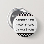 Taxi Company Button (Voorkant /achterkant)