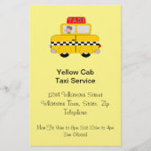 Taxi Company Flyer (Voorkant)